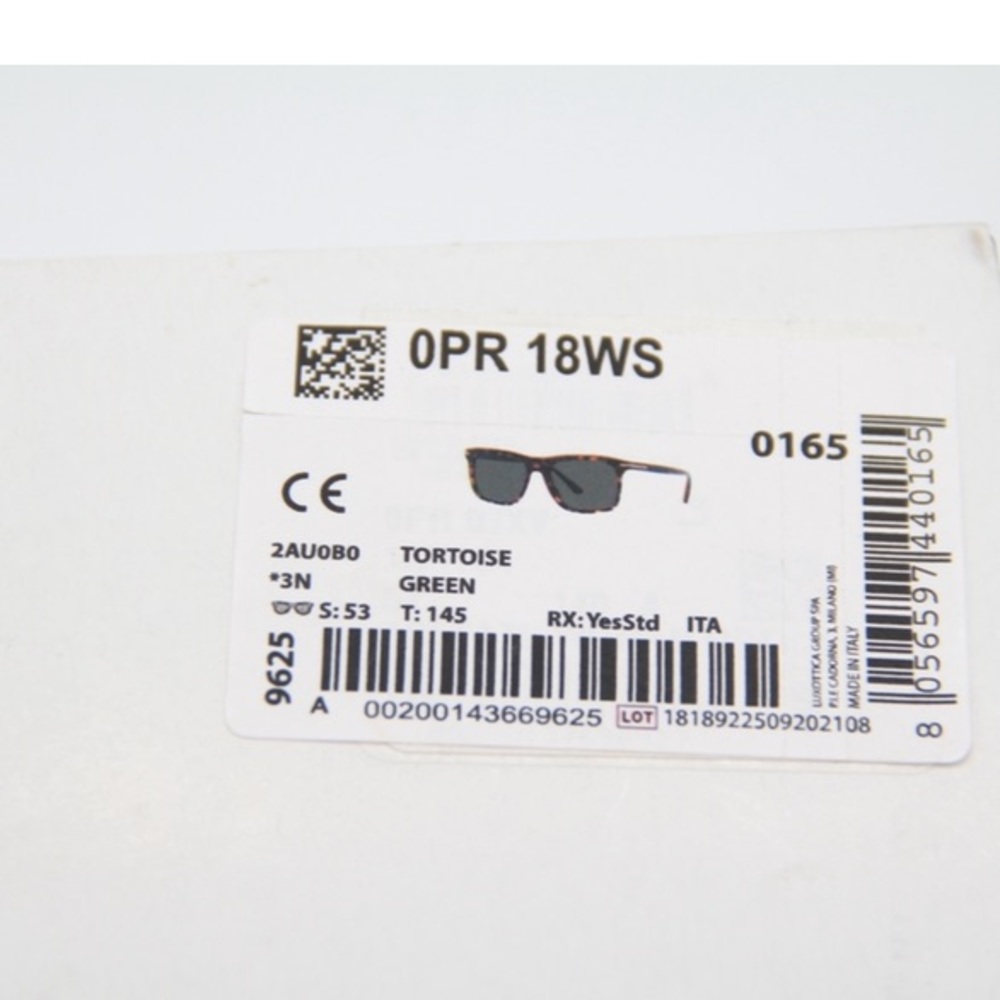 NEW PRADA PR18WS 2AU0B0 SUNGLASSES PRADA SPR 18W HAVANA EYEWEAR PR 18WS - Picture 14 of 14